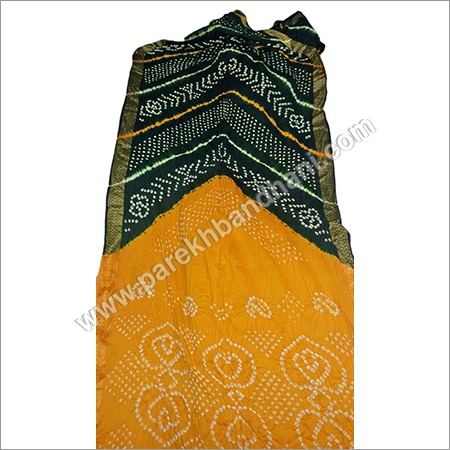 Cotton Bandhani Sarees