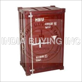 Antique Container Style Cabinet
