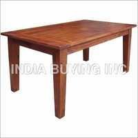 Golden Brown Sheesham Wood Table
