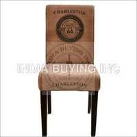 Antique Chair With Canvas Cover