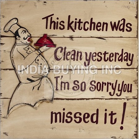 Wood Vintage Graffiti Board