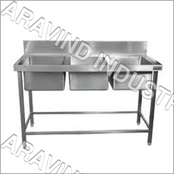 Three Compartment Sink
