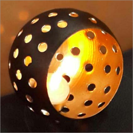 Iron Votive Candle Holder