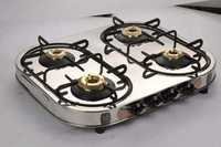 4 Bunner Gas Stove Oval Elegant
