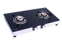 2 Burner Gas Stove Black