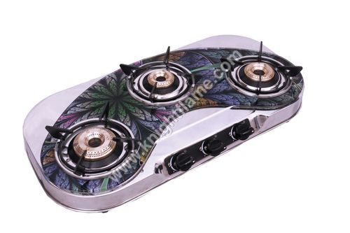 3 Burner Gas Stove C Leaf