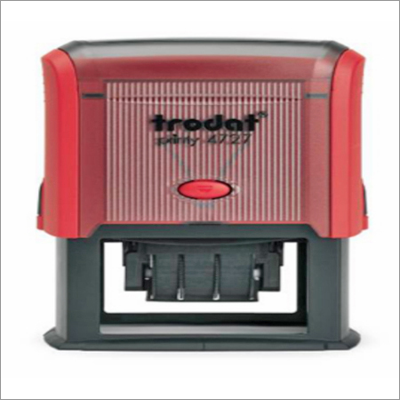 Customize Trodate Dater Stamping - Plastic, 4x3 Inches, Red | Date Stamping, Customizable, Durable, Reliable, Black Ink