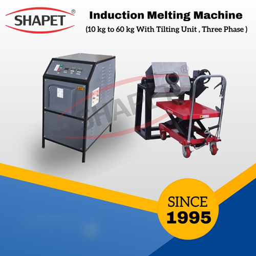 Gold Melting Machine 12Kg With Tilting Unit Power: 12 Watt (W)