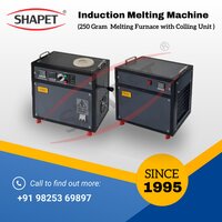 Induction Based Gold Melting Furnace 1 Kg. In Single Phase