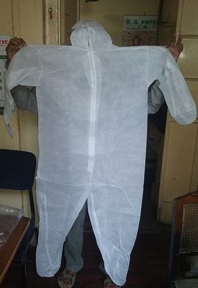 DISPOSABLE FULL SLEEVE COVERALL