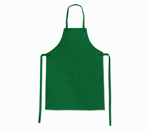 COTTON AND TERRY COTTON APRON