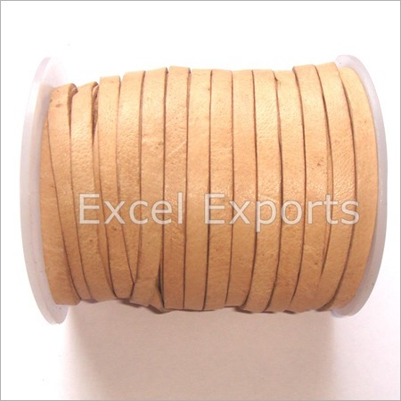 Natural Leather Cords Leather Design: Flat Design