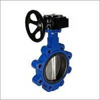 Butterfly Valve - Stainless Steel, 2-12 Inch Size, Blue Color | High Pressure, Wafer Type Design, Durable Performance, Quick Installation