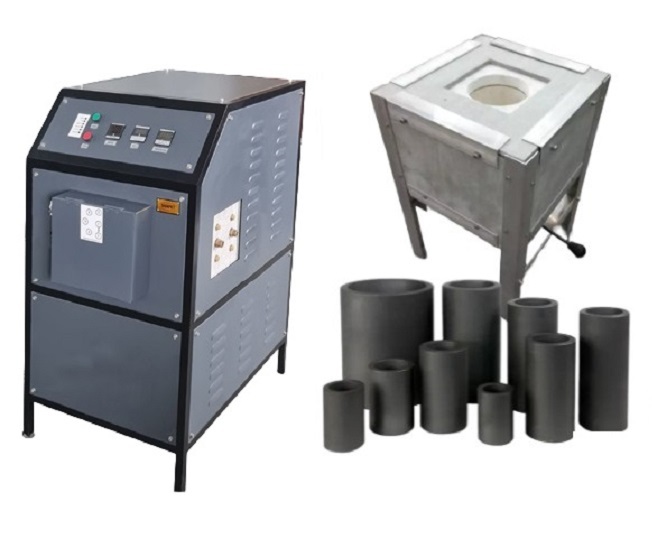 Induction Based Melting Machine 5 Kg. With Tilting Unit Application: High Volume Industrial Manufacturers