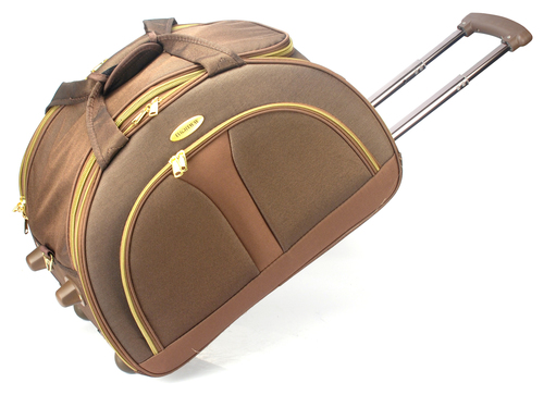 Leather Bags - Leather Polyester, 22x14x9 Inches | Zipper Closure, Multiple Compartments, Lightweight, Water Resistant, Spinner Wheels