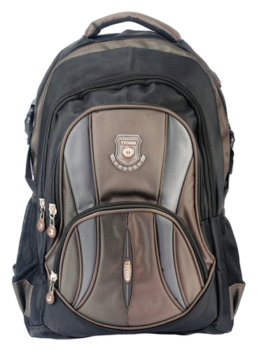 Leather Bags - Leather, Polyester, 18x12x6 inches | 25L Capacity, Zipper Closure, Multiple Compartments, Adjustable Straps, Water Resistant, Lightweight