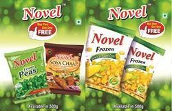 Novel Frozen Peas, Novel Soya Chaap,Novel Frozen Sweet Corn