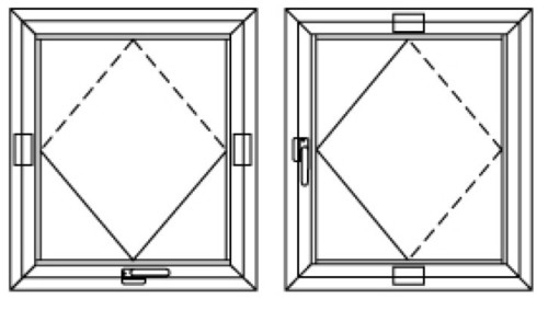 Pivot Window Hardware