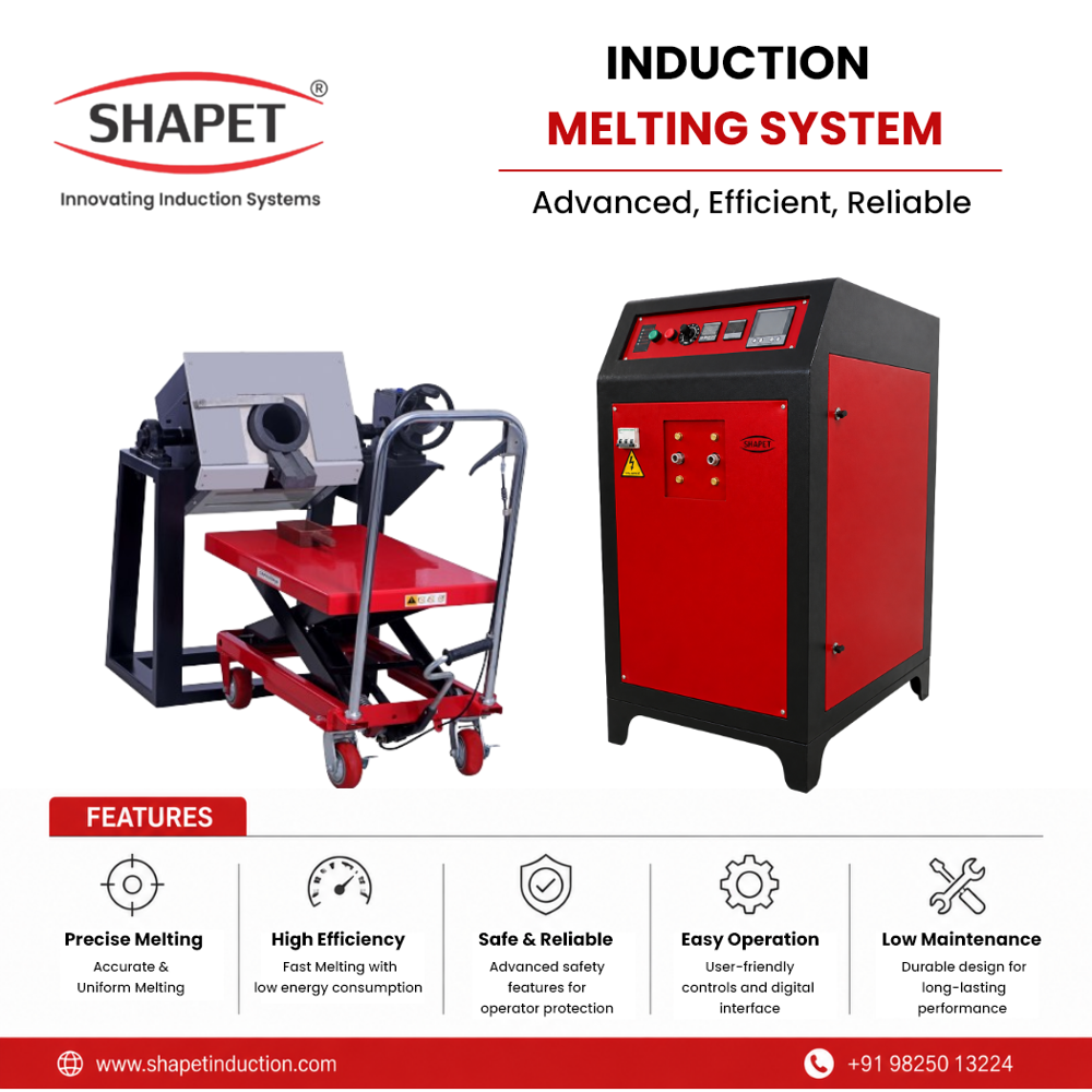 Copper Melting Machine - Color: Gray