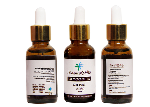 Glycolic Peel - 30% Professional Strength Formula | Brightening, Exfoliating, Smooth & Soft Skin for All Ages, Safe & Easy to Use