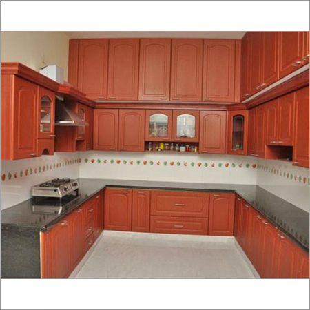 L Shaped Modular Kitchen