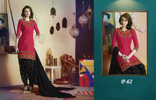 Embroidered Patiala Suits