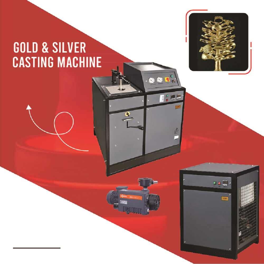 Gray Jewellery Casting Machine