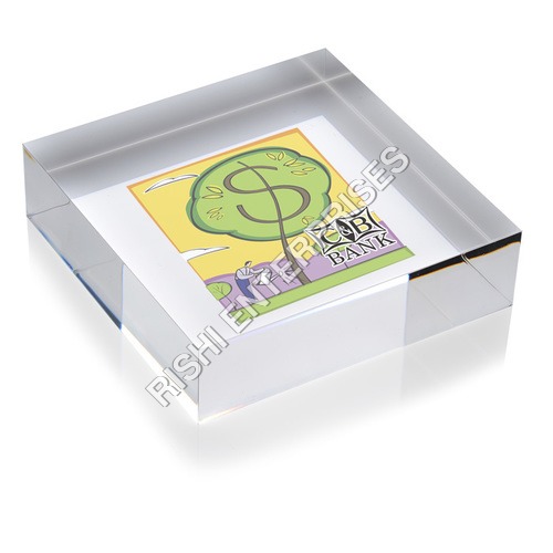 Acrylic Design Paper Weight