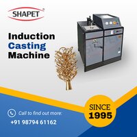 Induction Based Silver Casting Machine 1 kg. In Three Phase