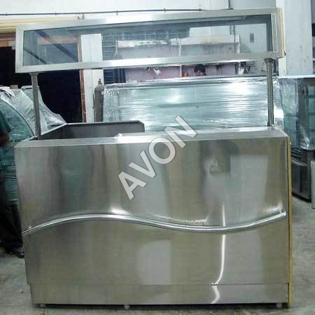 Chat Counter With Canopy - Height: 4 Foot (Ft)