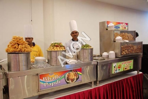 Golgappa Chilla Counter Plain - Height: 4.5 Foot (Ft)