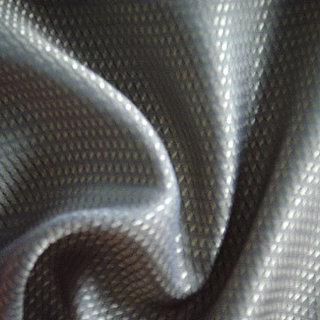 Silver China Polyester Dobby Lining Fabric