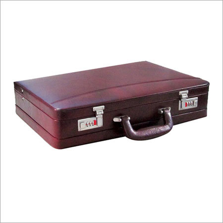 Brown Leather Briefcase Gender: Unisex