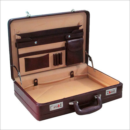 Genuine Leather Briefcase Gender: Unisex