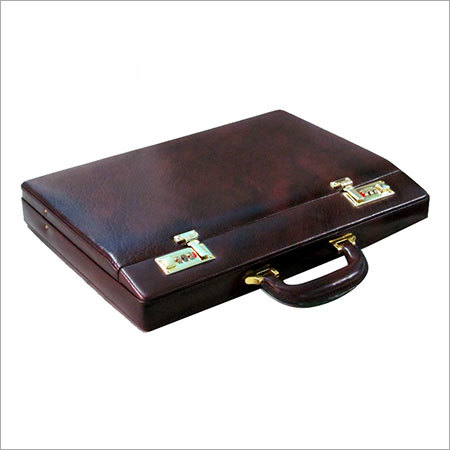 Hard Leather Briefcase Gender: Unisex
