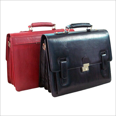 Black Leather Laptop Bag Gender: Unisex