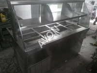 Curve Golgappa Counter (refrigerated)  Height: 3.5 Foot (ft)