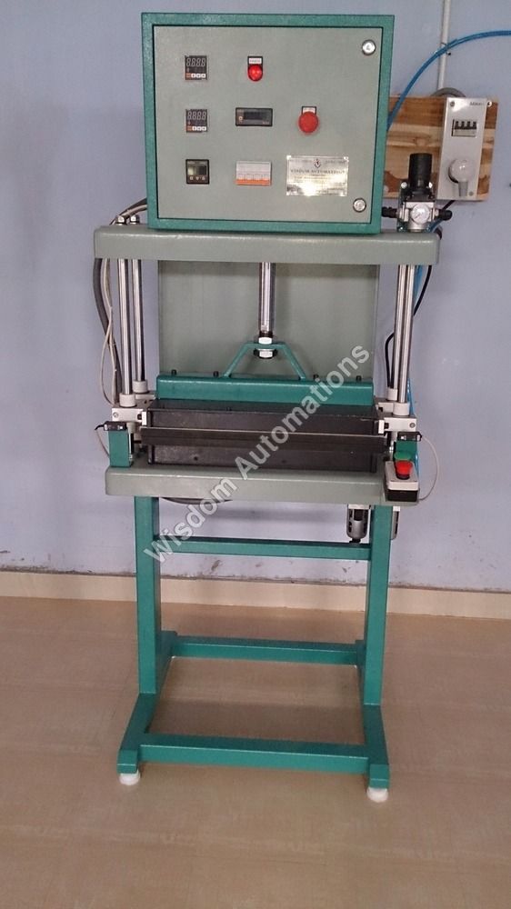 Paratha Pressing Machine - PTFE & MS Powder Coated, 1000-1200 Pieces Per Hour, 4 Pieces at a Stroke, Automated Operating Panel with Timers & Temperature Controller