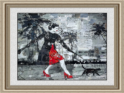 Cut Paper Painting