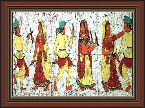 Indian Madhubani Painting