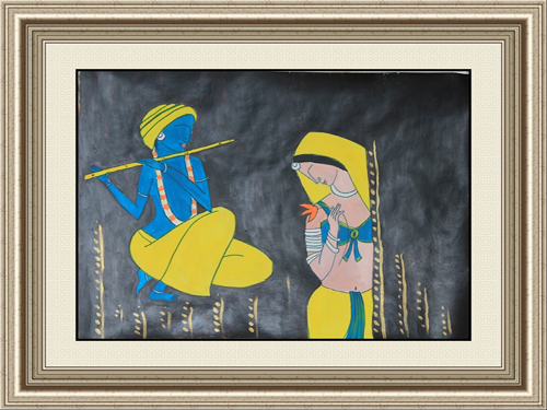Radha Krishna And Meera Paintings For Sales