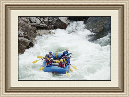 Sporting Prints - Canvas And Wood Frame, 16x20 Inches, Blue | High-resolution, Vivid Colors, Durable Print, Ready To Hang