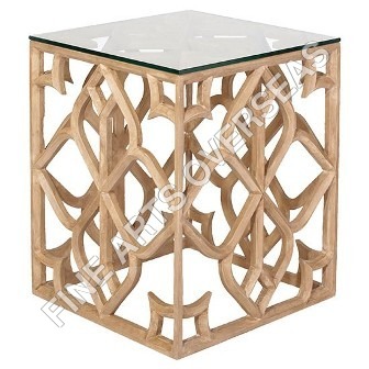 Wood Side Table