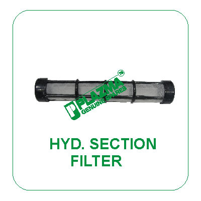 Hydraulic Section Filtor 5103 Green Tractors - Metal Mesh, 10x2x1 Inches, 10 Micron | High Efficiency, Durable, Easy Installation