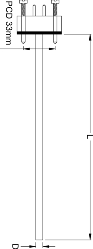 Thermocouple Element (Inset) Assembly