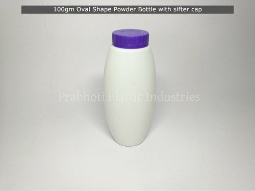 Custom Empty Talcum Powder Bottles With Sifter Caps