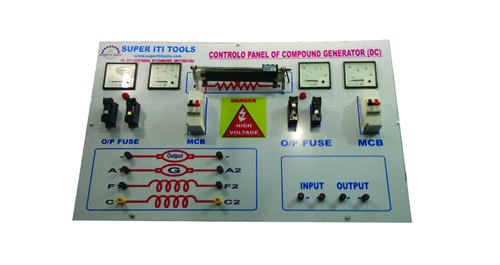 DC Control Panel for Compound Generator
