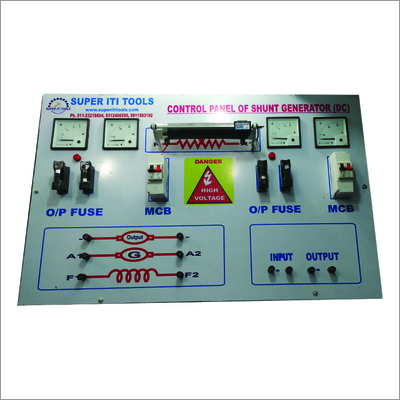 Shunt Generator Control Panel