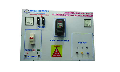 Thyristor and IGBT Controlled A.C. Panel