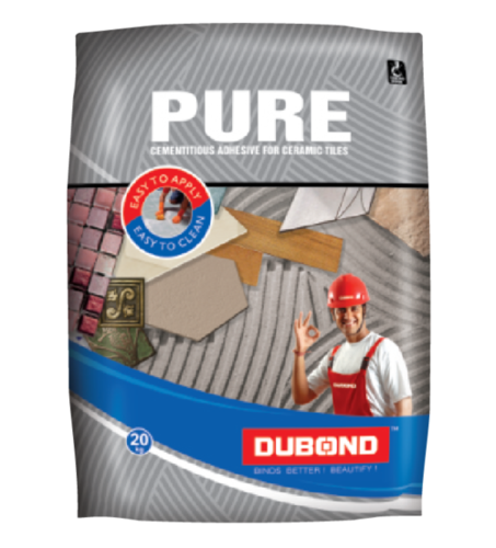 Grey Tile Fixing Adhesive